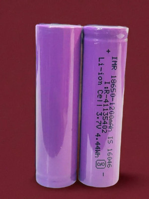 Nilesawar A192 1295 mAh 18650 Lithium-Ion Rechargeable for Multi-Purpose  Battery(Pack of 2)