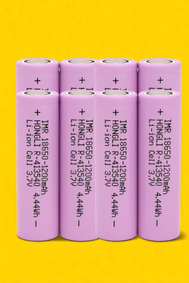 Stybits J342 3.7V 1200mAh Rechargeable  Ideal for Flashlights,Gadgets  Battery(Pack of 8)