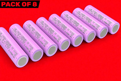 Ziddjeet J245 Rechargeable  – Single Cell for Electronics & Toys  Battery(Pack of 8)