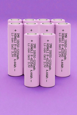 Shamsa H352 3.7V 1200mAh Rechargeable  Ideal for Flashlights,Gadgets  Battery(Pack of 10)