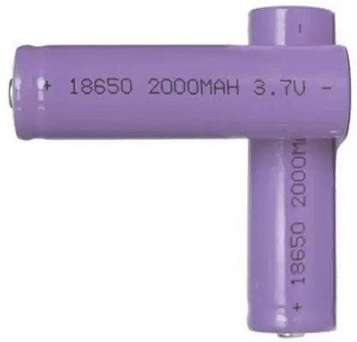 NKL 162 Rechargeable Lithium-Ion 18650 Cell Emergency Light Torch PowerBank  Battery(Pack of 2)