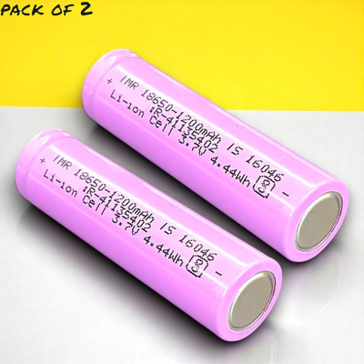 Shamsa X483 High Capacity Lithium Ion 1200mAH Rechargeable Original High Capacity  Battery(Pack of 2)