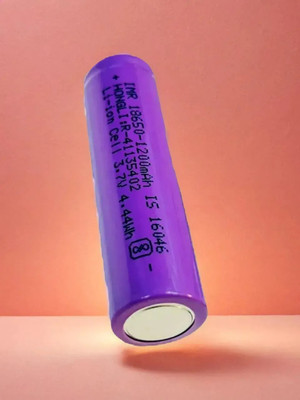 3BAAN X186 1292 mAh 18650 Lithium-Ion Rechargeable for Multi-Purpose  Battery