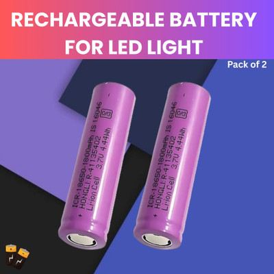 SYARA Rechargeable Bateries 1800Mah Lithium-Ion For Laptop/Student Project/TrimmerC221  Battery(Pack of 2)