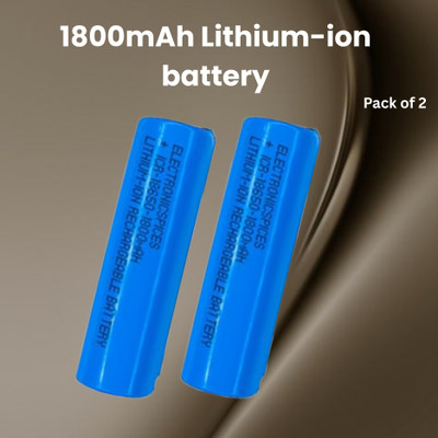 GUGGU Rechargeable  1800Mah Lithium-Ion  For Light Speaker Pack of 1U442  Battery(Pack of 2)
