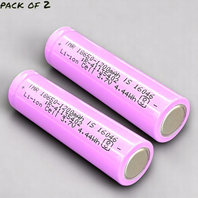 Ziddjeet X587 1395 mAh 18650 Lithium-Ion Rechargeable for Multi-Purpose   Battery(Pack of 2)