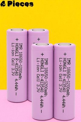 Stybits X22 3.7V 1200mAh Rechargeable  Ideal for Flashlights,Gadgets  Battery(Pack of 4)
