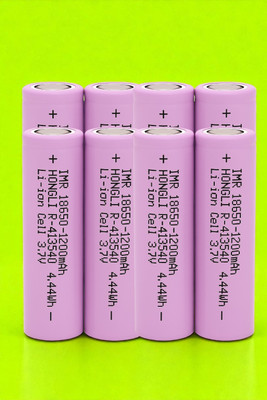 Nilesawar J376 Rechargeable 18650  – Li-ion 3.7V 1200mAh Cell for Multipurpose Use  Battery(Pack of 8)
