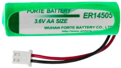 MICROUSB Forte ER14505 with Connector Size 3.6V AA Lithium   Battery