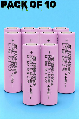 Stybits H167  1200mAh 3.7V – Single Unit for Torchlight, Remote Car, DIY Kits  Battery(Pack of 10)