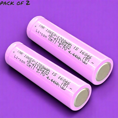 Nilesawar X548 1382 mAh 18650 Lithium-Ion Rechargeable for Multi-Purpose   Battery(Pack of 2)