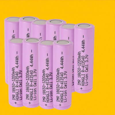 Sagaft H463 1200mAh 3.7V Lithium-ion  – IMR Rechargeable Cell for DIY Projects  Battery(Pack of 10)