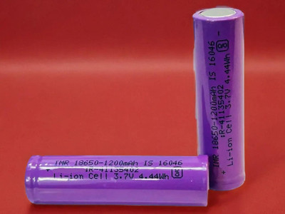 Ziddjeet A52 1225 mAh 18650 Lithium-Ion Rechargeable for Multi-Purpose  Battery(Pack of 2)