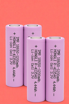 Sagaft X401 Li-ion Rechargeable  3.7V 1200mAh – Single Cell for Torch & RC Toys  Battery(Pack of 4)