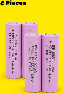 Stybits X37  1200mAh 3.7V – Single Unit for Torchlight, Remote Car, DIY Kits  Battery(Pack of 4)