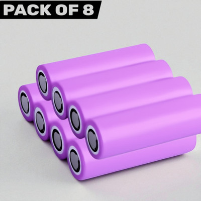 Stybits J176 Rechargeable 18650  – Li-ion 3.7V 1200mAh Cell for Multipurpose Use  Battery(Pack of 8)