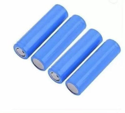 NKL 77 Rechargeable Lithium-Ion 18650 Cell Emergency Light Torch PowerBank  Battery(Pack of 4)