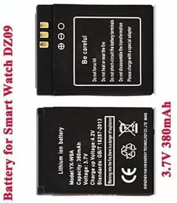 NKL Original Smartwatch  09 Certified Suitable for DZ09, V8, A1, X6 380mAh  Battery