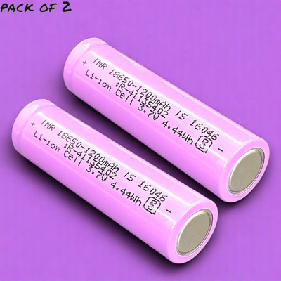 Shamsa X538 High Capacity Lithium 1200mAH Rechargeable Original High Capacity  Battery(Pack of 2)