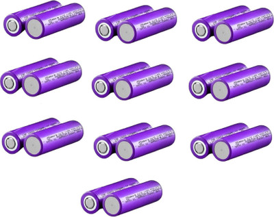 Flysmart High Capacity Hongli Lithium Ion 1200mAH Rechargeable Original Power Batteries  Battery(Pack of 20)