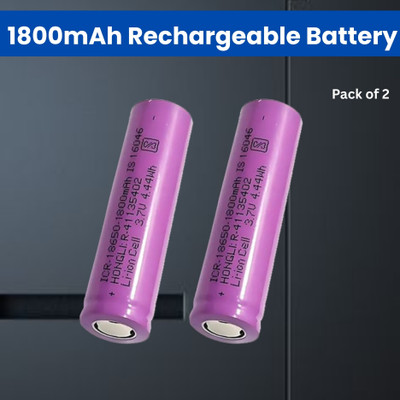 GUGGU Rechargeable  1800Mah Lithium-Ion  For Light Speaker Pack of 1U86  Battery(Pack of 2)