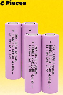Stybits X42 3.7V 1200mAh Rechargeable  Ideal for Flashlights,Gadgets  Battery(Pack of 4)