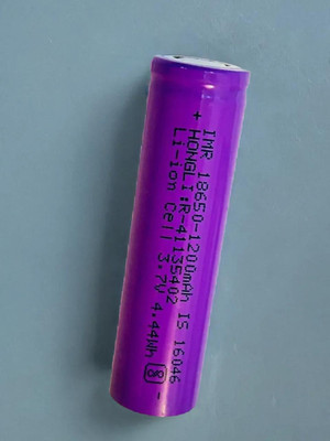 Ziddjeet X242 1320 mAh 18650 Lithium-Ion Rechargeable for Multi-Purpose  Battery