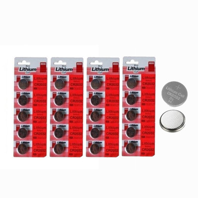 geeta enterprises Micro Lithium cell CR 2032 3V battery (Pack of 4)  Battery(Pack of 20)