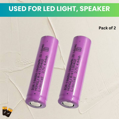 SYARA Rechargeable Bateries 1800Mah Lithium-Ion For Laptop/Student Project/TrimmerC186  Battery(Pack of 2)
