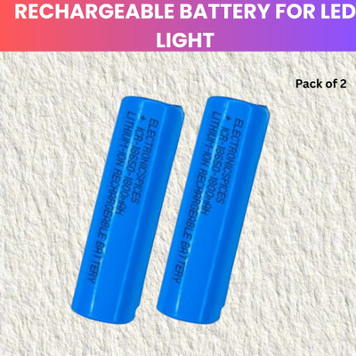 GUGGU Rechargeable  1800Mah Lithium-Ion  For Light Speaker Pack of 1U104  Battery(Pack of 2)