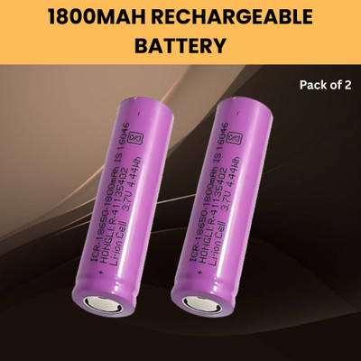 GUGGU Rechargeable  1800Mah Lithium-Ion  For Light Speaker Pack of 1I93  Battery(Pack of 2)