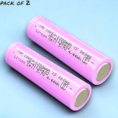 Nilesawar X383 1327 mAh 18650 Lithium-Ion Rechargeable for Multi-Purpose   Battery(Pack of 2)