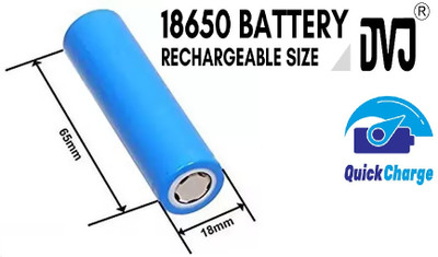 DVJ 18650 battery li-ion 3.7V rechargeable battery cell FOR DIY SCHOOL PROJECTS  Battery