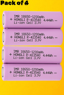 3BAAN X265 Rechargeable  – Single Cell for Electronics & Toys  Battery(Pack of 4)