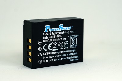 Power Smart Rechargeable Li-ion  for NP-W126 NP-W126S Compatible With Fujifilm X A1  Battery