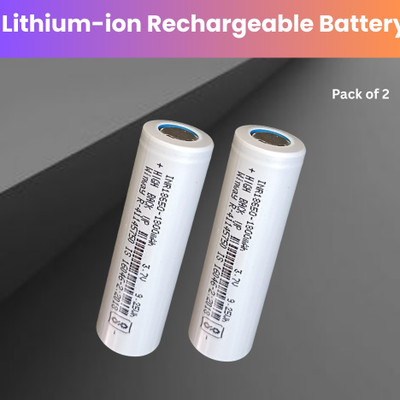 GUGGU Rechargeable  1800Mah Lithium-Ion  For Light Speaker Pack of 1U260  Battery(Pack of 2)