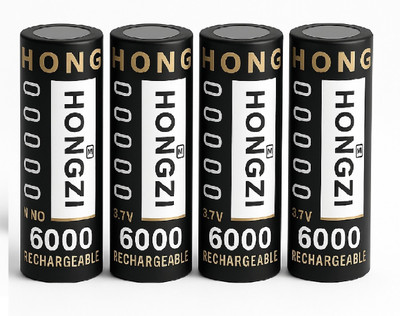 Flysmart 6000mWh 3.7V Lithium Ion Rechargeable  High Capacity Power Cell Pack  Battery(Pack of 4)