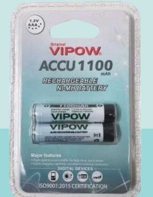 MICROUSB VIPOW ACCU 1.2V  Battery(Pack of 2)