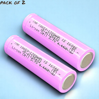 Ziddjeet X384 High Capacity Lithium Ion 1200mAH Rechargeable Original High Capacity  Battery(Pack of 2)