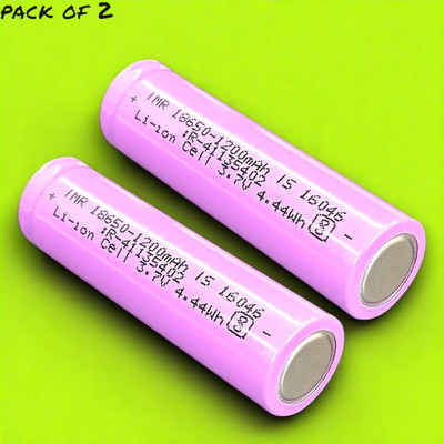 Shamsa X590 1396 mAh 18650 Lithium-Ion Rechargeable for Multi-Purpose   Battery(Pack of 2)