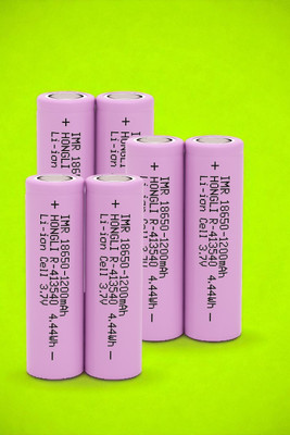 Stybits F11 Li-ion Rechargeable  3.7V 1200mAh – Single Cell for Torch & RC Toys  Battery(Pack of 6)