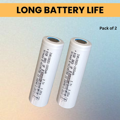 GUGGU Rechargeable  1800Mah Lithium-Ion  For Light Speaker Pack of 1U306  Battery(Pack of 2)