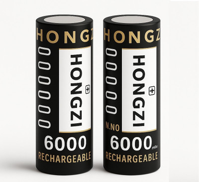 Flysmart 6000mWh 3.7V Lithium Ion Rechargeable  High Capacity Power Cell Pack  Battery(Pack of 2)