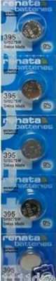 MICROUSB Renata SR626SW 377 1.55V Button Cell Silver for Wrist Watch Swiss Made   Battery(Pack of 5)