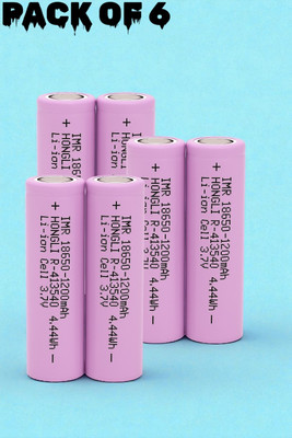 Ziddjeet F345 Rechargeable  – Single Cell for Electronics & Toys  Battery(Pack of 6)
