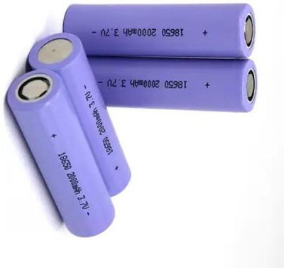 NKL 88 Rechargeable Lithium-Ion 18650 Cell Emergency Light Torch PowerBank  Battery(Pack of 4)