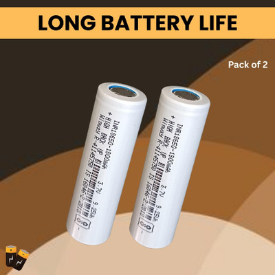 SYARA Rechargeable Bateries 1800Mah Lithium-Ion For Laptop/Student Project/TrimmerC109  Battery(Pack of 2)