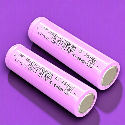 Ziddjeet X266 1288 mAh 18650 Lithium-Ion Rechargeable for Multi-Purpose   Battery(Pack of 2)
