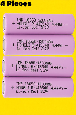 3BAAN X105 Rechargeable  – Single Cell for Electronics & Toys  Battery(Pack of 4)