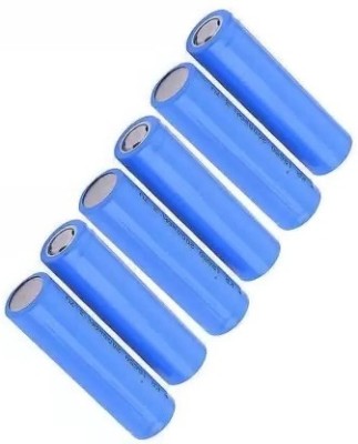 NKL 35 Rechargeable Lithium-Ion 18650 Cell Emergency Light Torch PowerBank  Battery(Pack of 6)